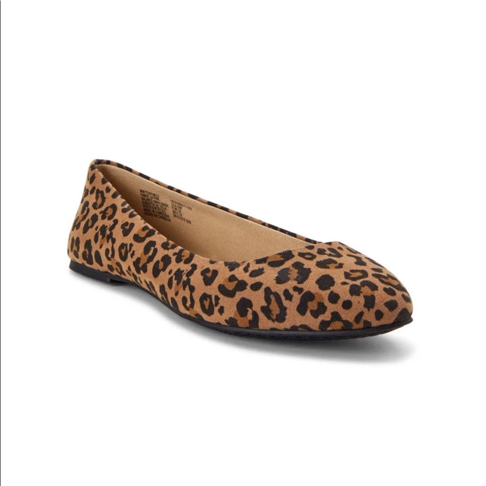 BRAND NEW!!! *Womens* Time & Tru "Animal Print" Basic Ballet Flats!!